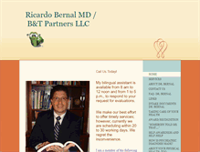 Tablet Screenshot of doctorbernal.com